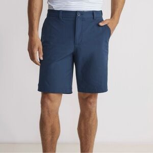 Vineyard Vines Navy Flat Front Shorts